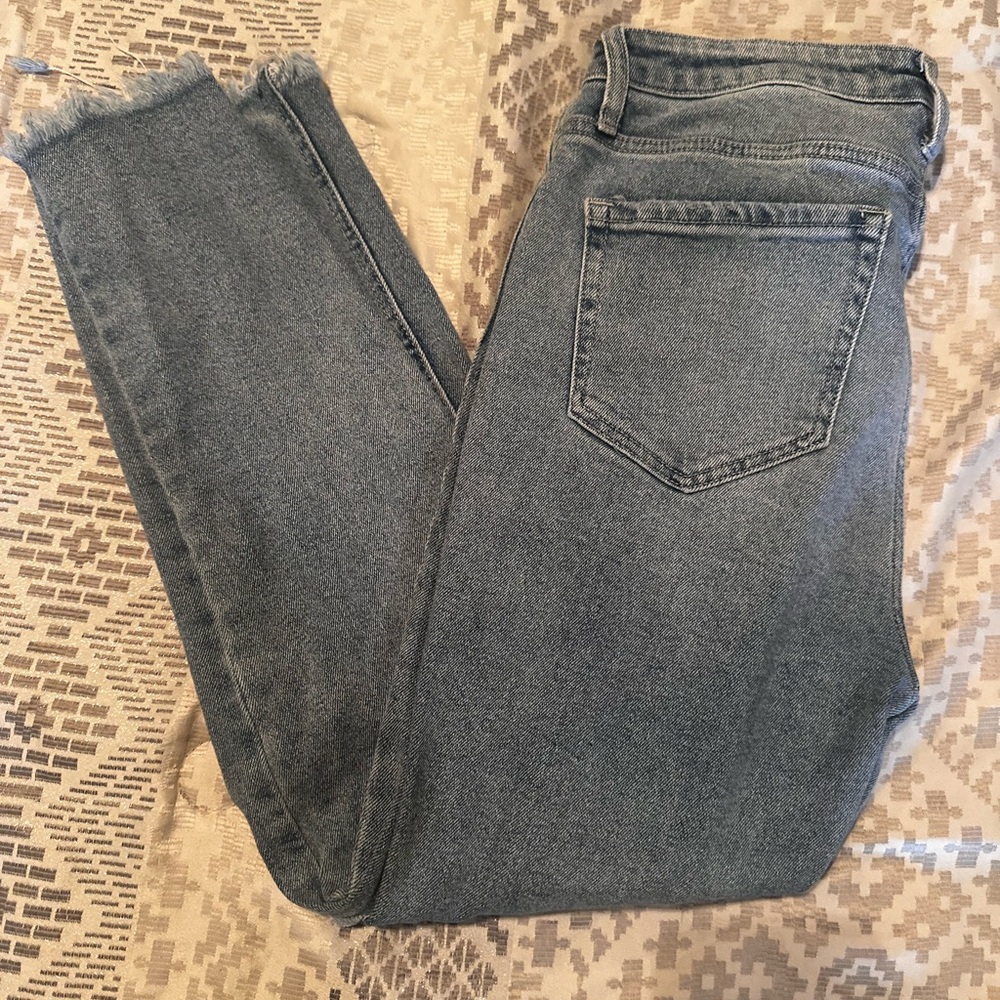 Cello Women's Skinny Jeans in Gray